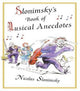 Book cover of: Slonimsky's Book of Musical Anecdotes. By: Nicholas Slonimsky