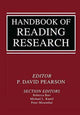 Book cover of: Handbook of Reading Research. By: P. David Pearson