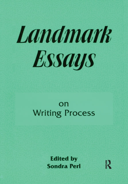 Book cover of: Landmark Essays on Writing Process. By: Sondra Perl