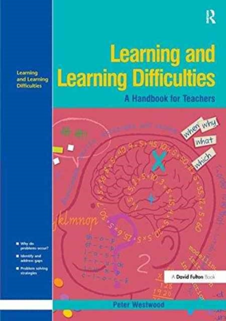 Book cover of: Learning and Learning Difficulties. By: Peter Westwood