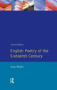 Book cover of: English Poetry of the Sixteenth Century. By: Gary F. Waller