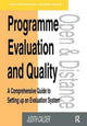 Book cover of: Programme Evaluation and Quality. By: Calder, Judith, Judith