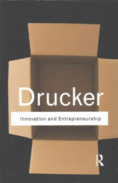 Book cover of: Innovation and Entrepreneurship. By: Peter F. Drucker