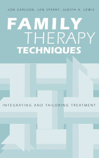 Book cover of: Family Therapy Techniques. By: Jon Carlson