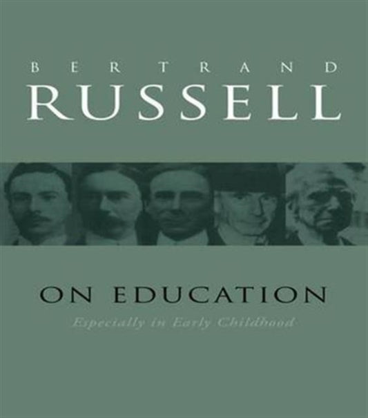 Book cover of: On Education. By: Bertrand Russell
