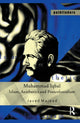 Book cover of: Muhammad Iqbal. By: Javed Majeed