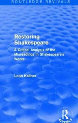 Restoring Shakespeare