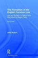 Book cover of: Formation of the English Common Law. By: Hudson, John