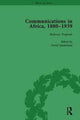 Book cover of: Communications in Africa, 1880–1939, Volume 1. By: David Sunderland