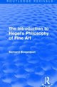 Book cover of: Introduction to Hegel's Philosophy of Fine Art. By: Bernard Bosanquet