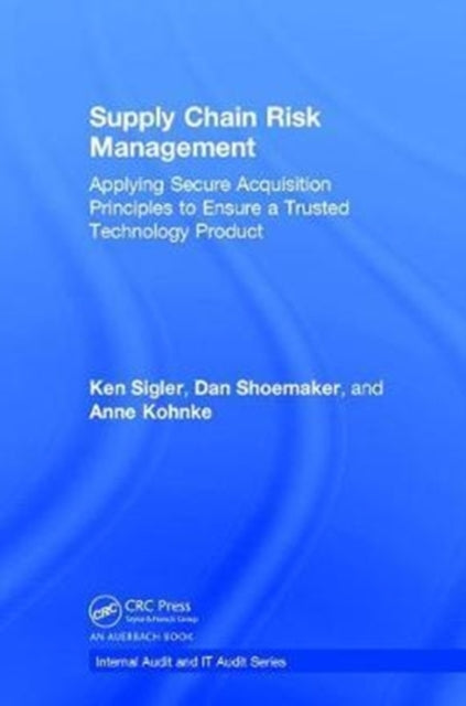Book cover of: Supply Chain Risk Management. By: Kenneth Sigler