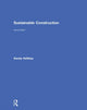 Book cover of: Sustainable Construction. By: Sandy Halliday