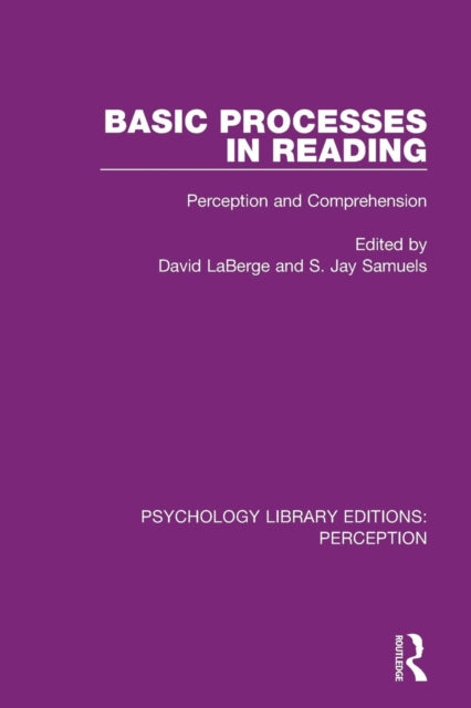 Book cover of: Basic Processes in Reading. By: David LaBerge