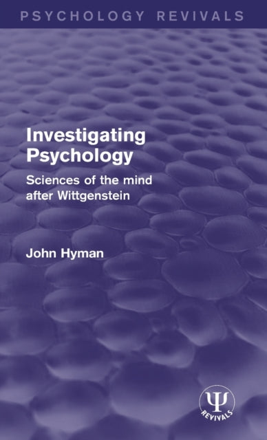 Book cover of: Investigating Psychology. By: John Hyman