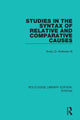 Book cover of: Studies in the Syntax of Relative and Comparative Causes. By: Avery D. Andrews III