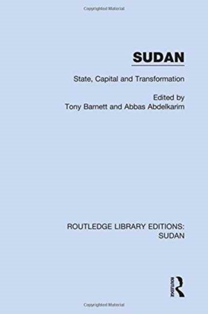 Book cover of: Sudan. By: Tony Barnett