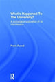 Book cover of: What’s Happened To The University?. By: Frank Furedi