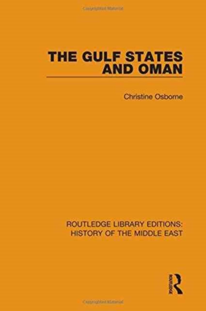 Book cover of: Gulf States and Oman. By: Christine Osborne