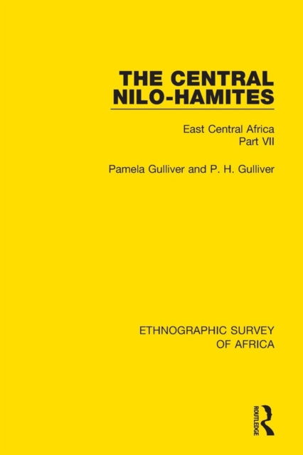 Book cover of: Central Nilo-Hamites. By: Pamela Gulliver