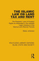 Book cover of: Islamic Law on Land Tax and Rent. By: Baber Johansen
