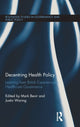 Book cover of: Decentring Health Policy. By: Mark Bevir