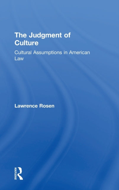 Book cover of: Judgment of Culture. By: Lawrence Rosen