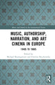 Book cover of: Music, Authorship, Narration, and Art Cinema in Europe. By: Michael Baumgärtner