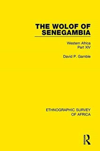 Book cover of: Wolof of Senegambia. By: David P. Gamble