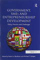 Book cover of: Government, SMEs and Entrepreneurship Development. By: Robert A. Blackburn
