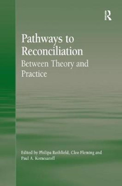 Book cover of: Pathways to Reconciliation. By: Cleo Fleming