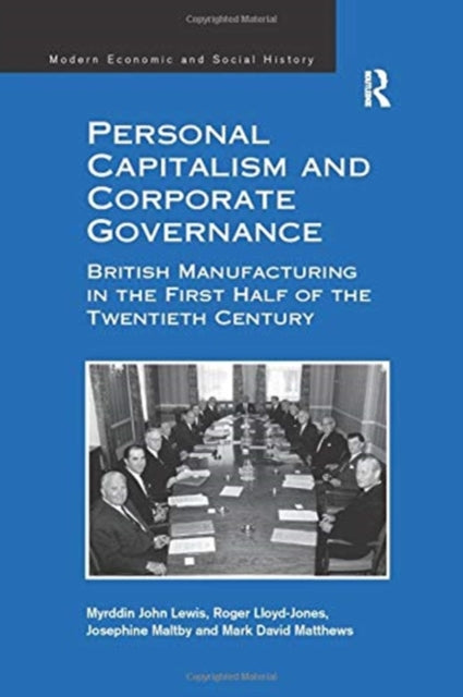 Book cover of: Personal Capitalism and Corporate Governance. By: Myrddin John Lewis