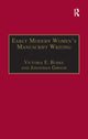 Book cover of: Early Modern Women's Manuscript Writing. By: Jonathan Gibson