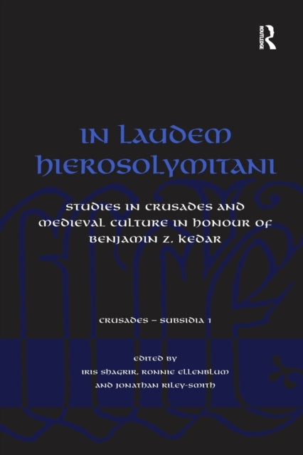 Book cover of: In Laudem Hierosolymitani. By: Ronnie Ellenblum