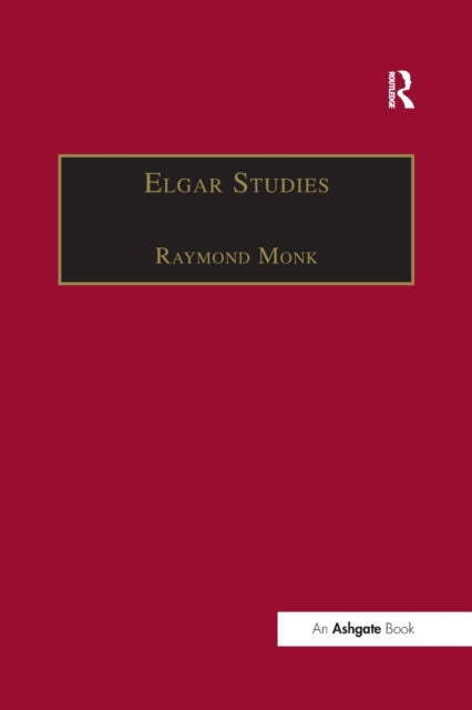 Book cover of: Elgar Studies. By: Raymond Monk