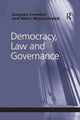 Book cover of: Democracy, Law and Governance. By: Jacques Lenoble