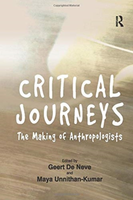 Book cover of: Critical Journeys. By: Geert de Neve