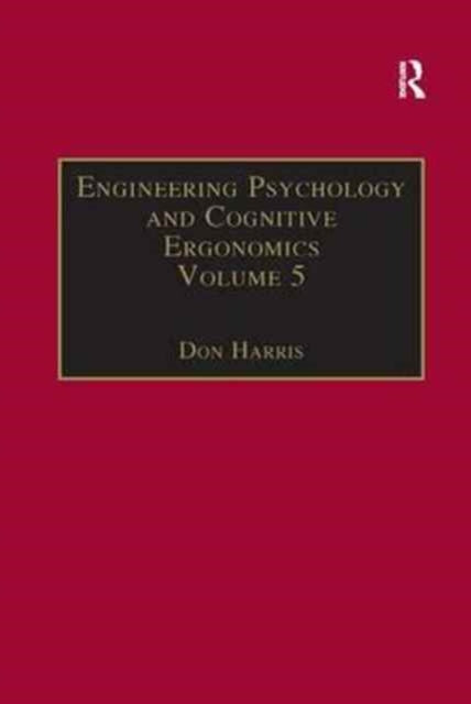 Engineering Psychology and Cognitive Ergonomics