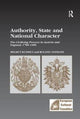 Book cover of: Authority, State and National Character. By: Helmut Kuzmics