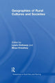 Book cover of: Geographies of Rural Cultures and Societies. By: Moya Kneafsey