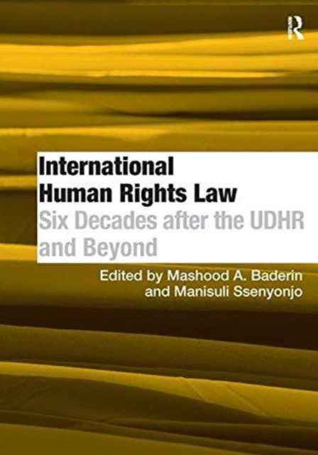 Book cover of: International Human Rights Law. By: Mashood A. Baderin
