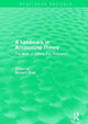 Book cover of: Routledge Revivals: A Landmark in Accounting Theory (1996). By: Richard P. Brief