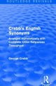 Book cover of: Routledge Revivals: Crabb's English Synonyms (1916). By: George Crabb