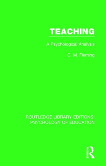 Book cover of: Teaching