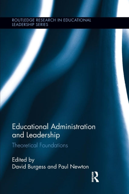 Book cover of: Educational Administration and Leadership. By: David Burgess