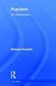 Book cover of: Populism. By: Manuel Anselmi