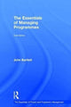 Book cover of: Essentials of Managing Programmes. By: John Bartlett