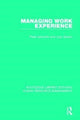 Book cover of: Managing Work Experience. By: Peter Ashworth