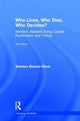Book cover of: Who Lives, Who Dies, Who Decides?. By: Sheldon Ekland-Olson
