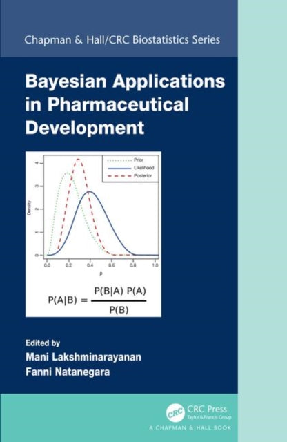 Book cover of: Bayesian Applications in Pharmaceutical Development. By: Mani Lakshminarayanan