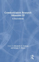 Book cover of: Communication Research Measures III. By: Elizabeth E. Graham